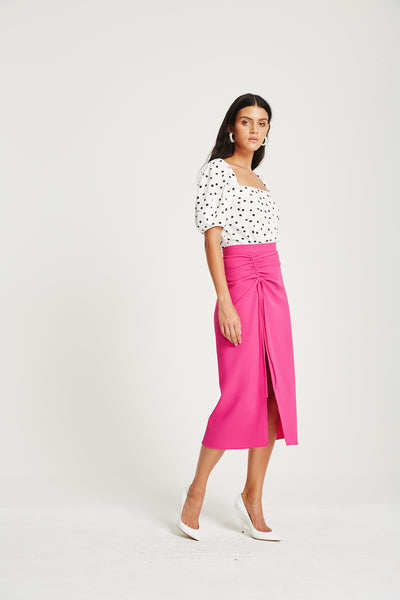 Aiken Skirt- Electric Pink
