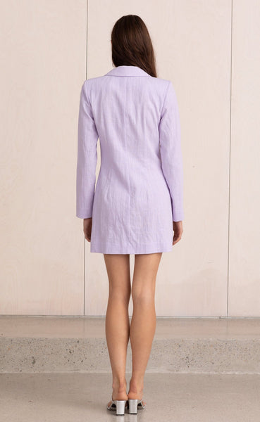 Loco Lavender Blazer Dress