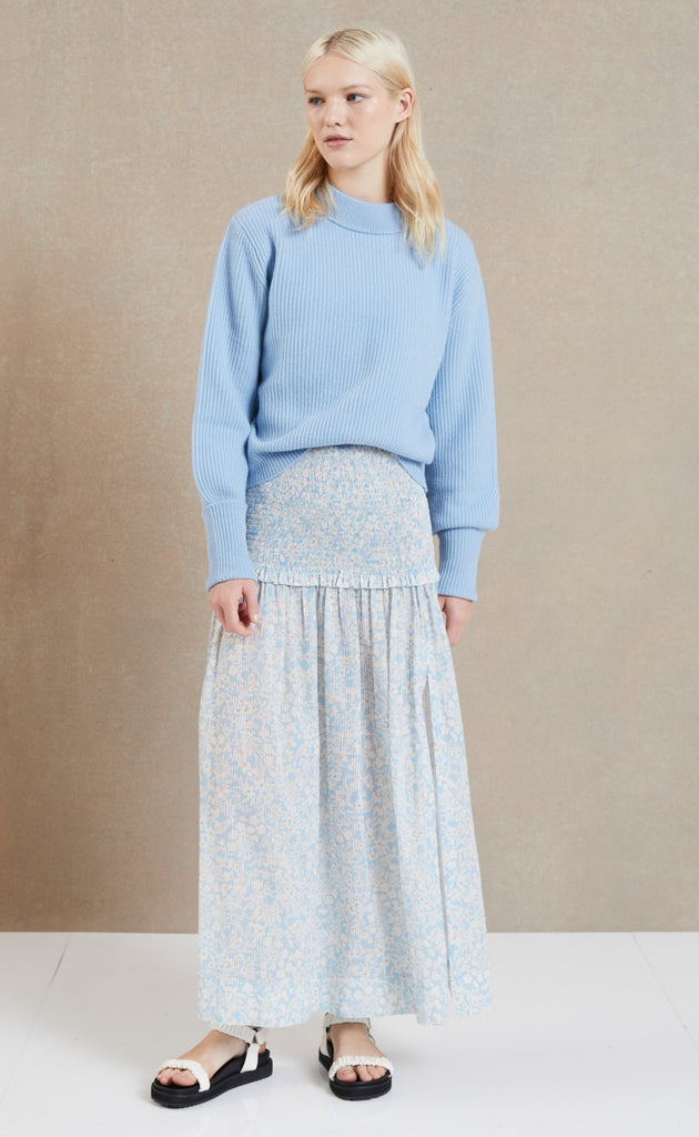 Andie Knit Jumper- Sky Blue
