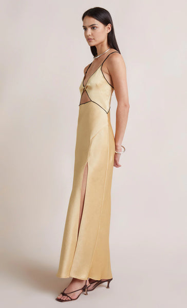 Hazel Maxi Dress- Wheat