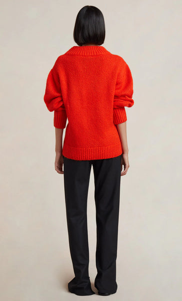 Romana Knit Jumper- Fire