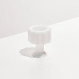 WAVE CANDLE HOLDER - WHITE