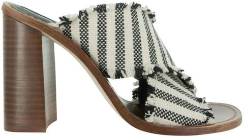 Willa- Monochrome Stripe Canvas