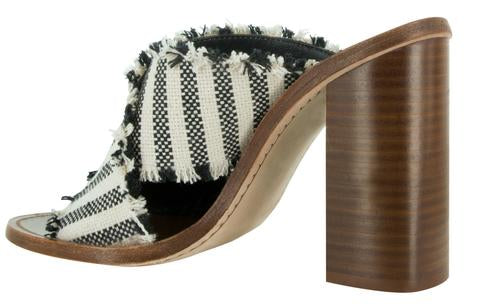 Willa- Monochrome Stripe Canvas