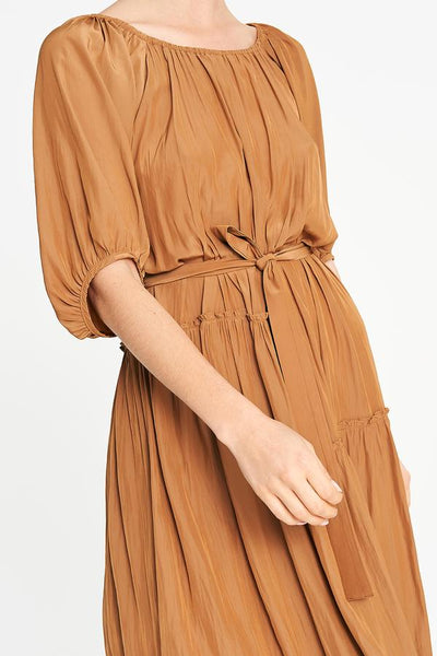 Bris Dress- Camel