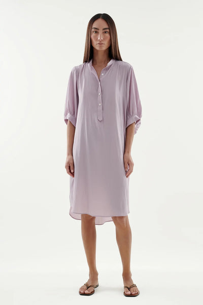 VISE SHIRT DRESS - LILAC TINT