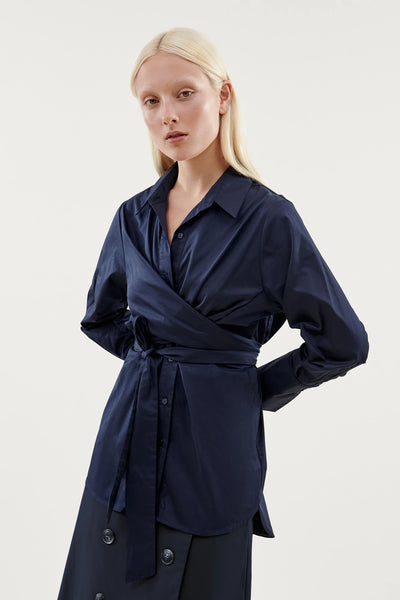 Tomme Shirt- Deep Navy