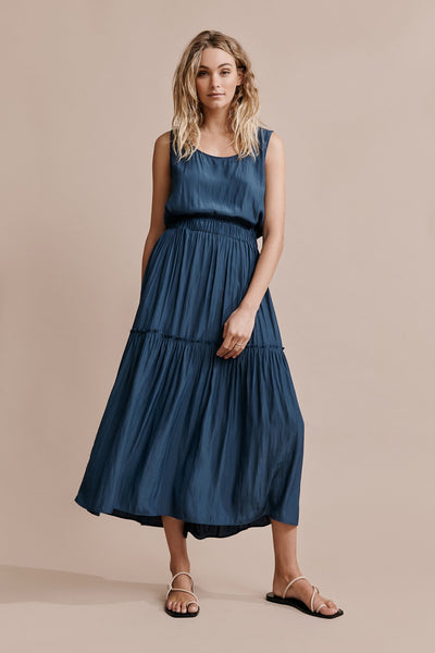 Runo Skirt- Ink Blue