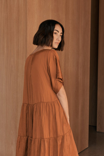 Ele Dress- Caramel