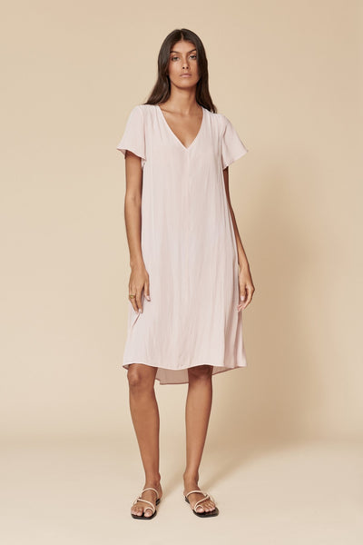 Tjana Tee Dress in Soft Rose