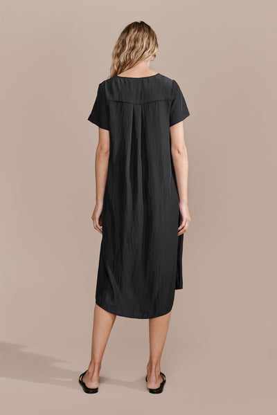 Tjana Tee Dress- Coal