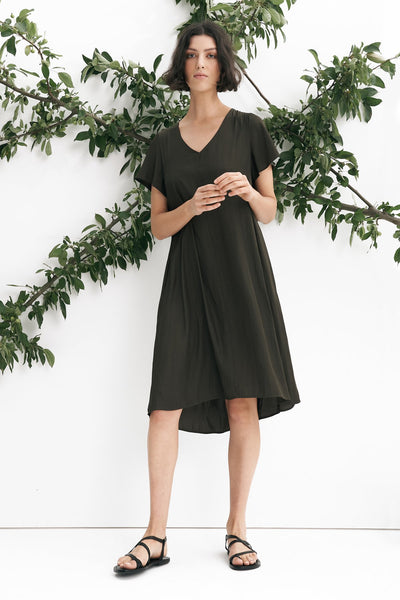 Tjana Tee Dress- Olive
