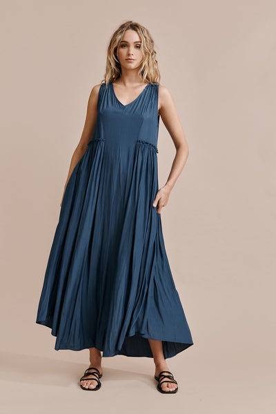 Sisus Dress- Ink Blue