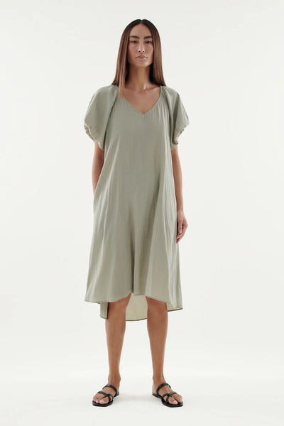 VIV DRESS - DRIED SAGE