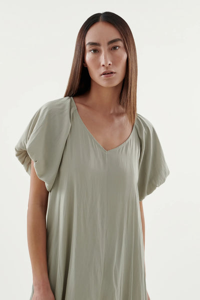 VIV DRESS - DRIED SAGE