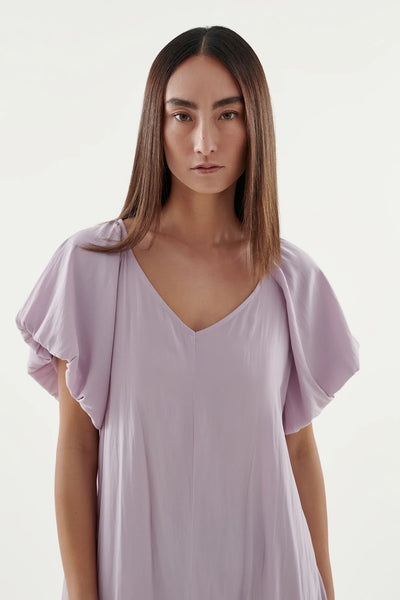 Viv Dress- Lilac Tint