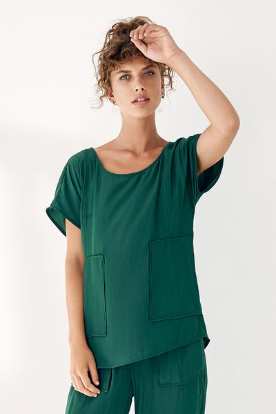 Anpassa Top- Emerald