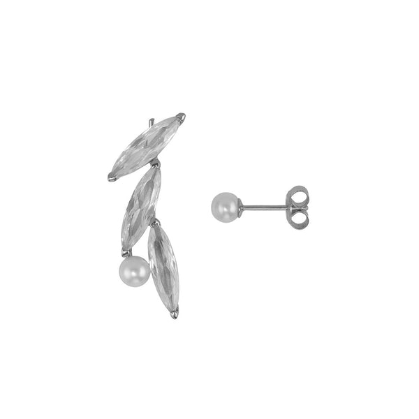 Wild Magnolia Cuff Earring