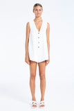 Kim Playsuit- White