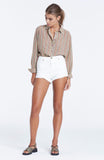 Zed Cuffed Short- Ivory