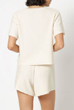 Coops Knitted Tee- Cream
