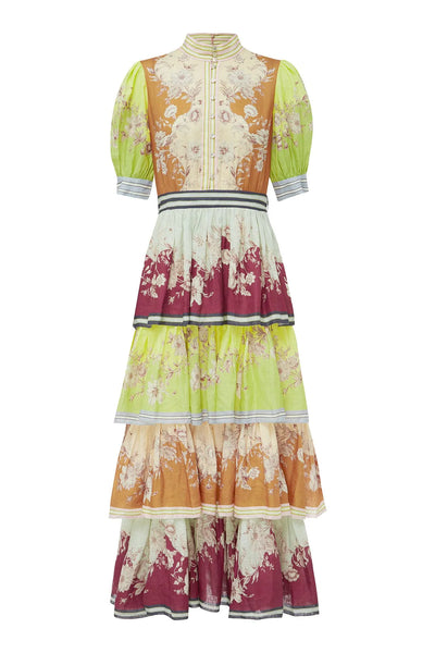 Marlow Frill Midi Dress