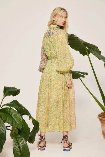 Daisy Patchwork Shirtdress