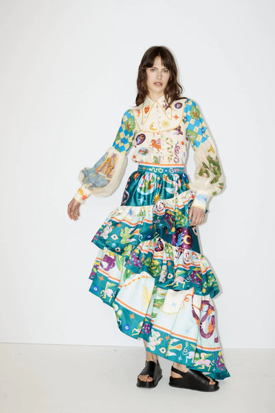 LOU BALLOON SLEEVE SHIRT