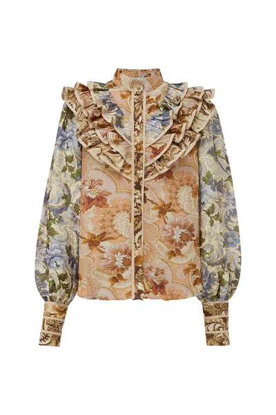 Phillipa Ruffle Neck Blouse