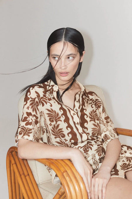 FLORENTINA SILK SHIRT