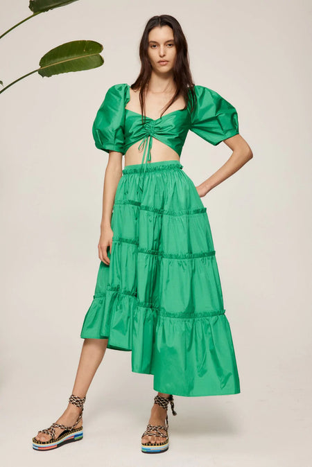 Octavia Ruched High Brief