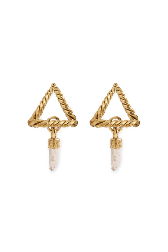 LUNA TRIANGLE EARRINGS