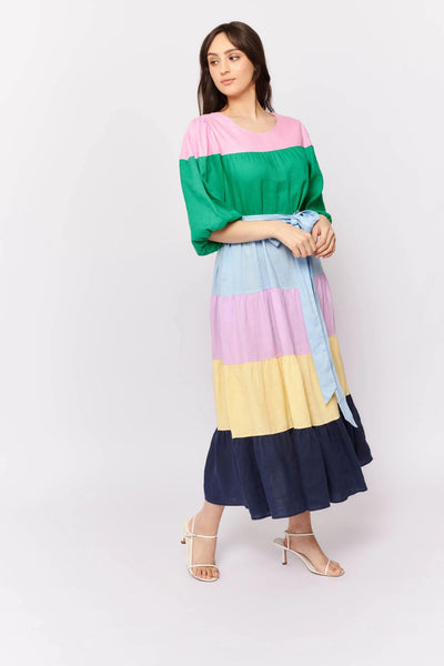 Jitterbug Dress In Calypso