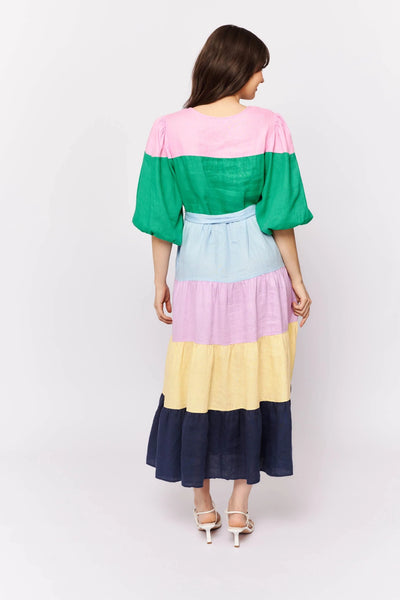 Jitterbug Dress In Calypso