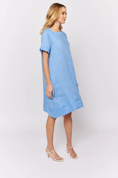 Mod Dress- Periwinkle
