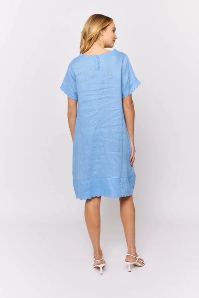 Mod Dress- Periwinkle