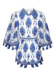 Young Hearts Run Free Playsuit- Blue