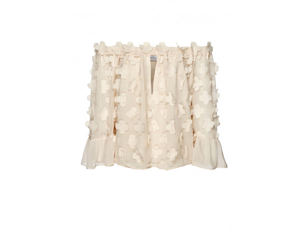 Love Conquer Top- Shell Pink