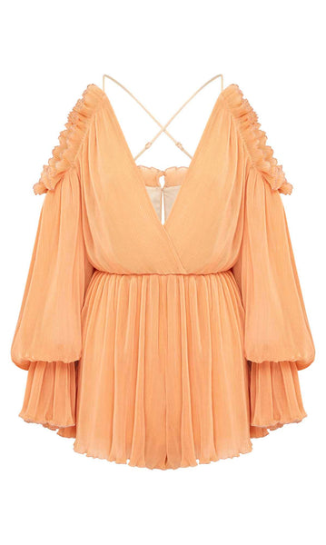 Shake For Me Playsuit- Apricot