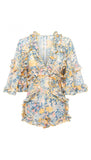 Choose Me Playsuit- Gold Bloom