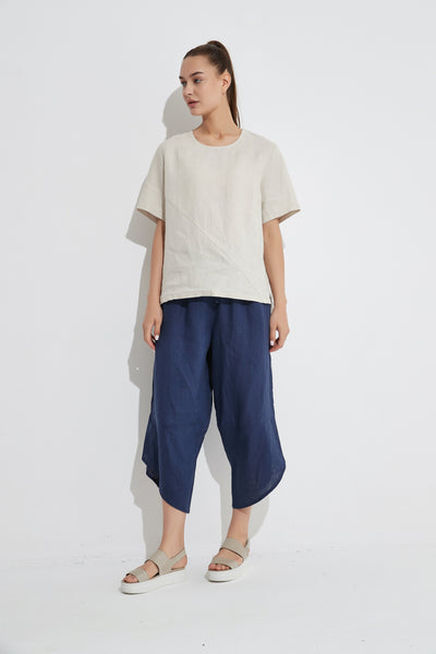 3/4 Pants- Deep Navy