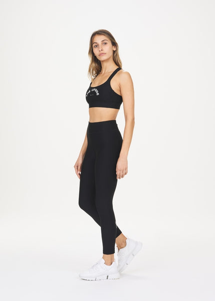 Matte Tech Midi Pant- Black