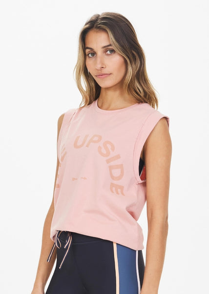 Muscle Tank- Peach Blush