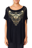 Loose Fit Tee- Midnight Moonchild