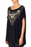 Loose Fit Tee- Midnight Moonchild