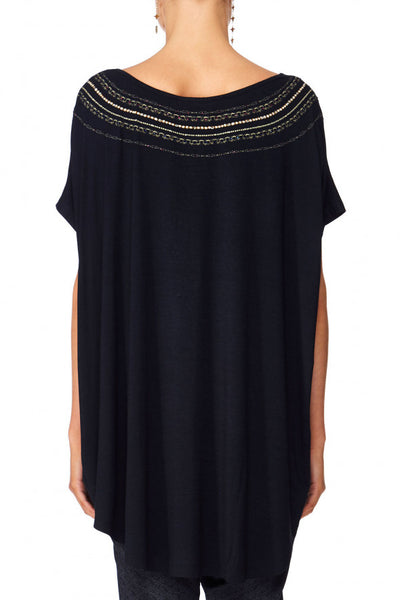 Loose Fit Tee- Midnight Moonchild