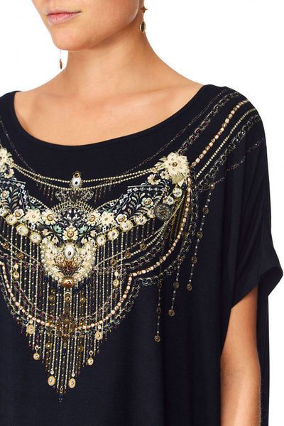 Loose Fit Tee- Midnight Moonchild