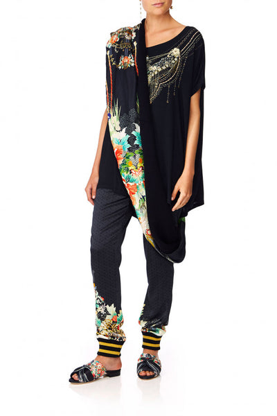 Loose Fit Tee- Midnight Moonchild