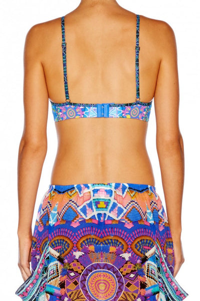 Triangle Bra Top W/ Seam- Alice in Essaouira