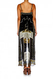 Tie Detail Overlay Playsuit- Mali Mud Story